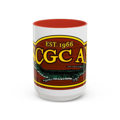 USCGC Axe (U.S. Coast Guard) Accent Coffee Mug 15oz Red - Go Mug Yourself