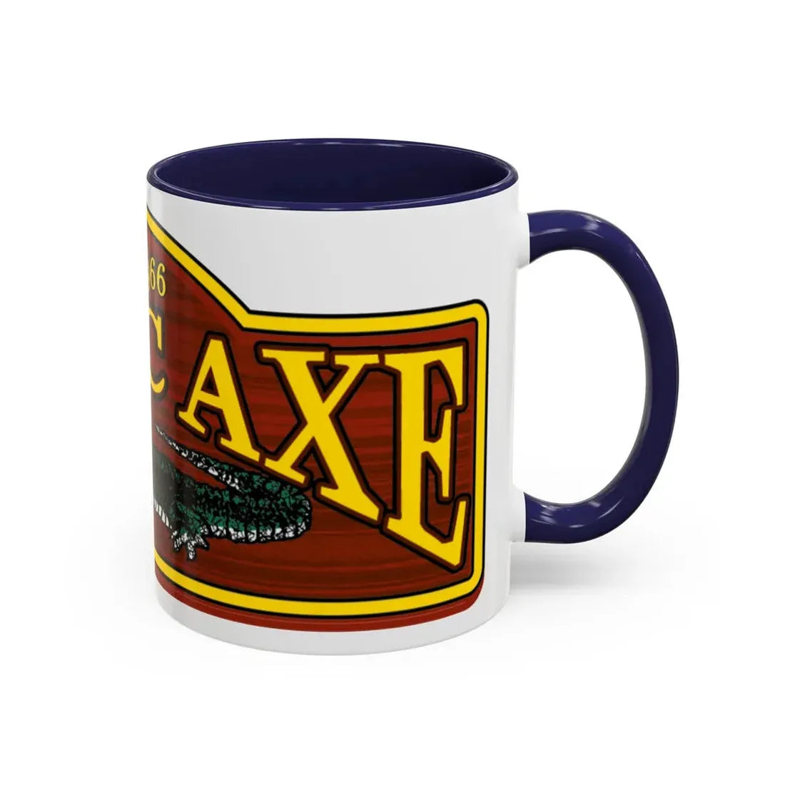 USCGC Axe (U.S. Coast Guard) Accent Coffee Mug - Go Mug Yourself