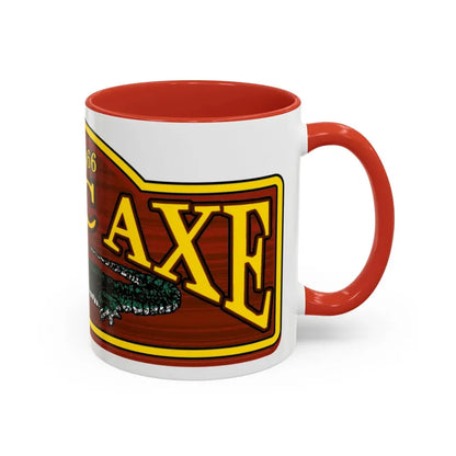 USCGC Axe (U.S. Coast Guard) Accent Coffee Mug - Go Mug Yourself