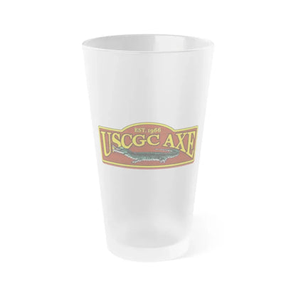 USCGC Axe (U.S. Coast Guard) Frosted Pint Glass 16oz Default Title - Go Mug Yourself