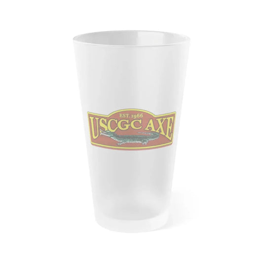 USCGC Axe (U.S. Coast Guard) Frosted Pint Glass 16oz Default Title - Go Mug Yourself