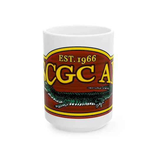 USCGC Axe (U.S. Coast Guard) White Coffee Mug 15oz - Go Mug Yourself