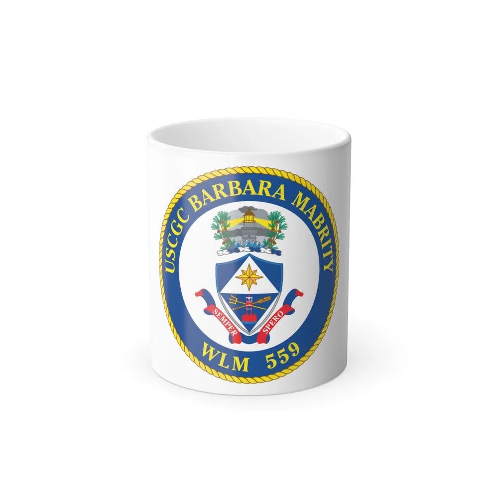 USCGC Barbara Mabrity WLM 559 (U.S. Coast Guard) Color Changing Mug 11oz-11oz-Go Mug Yourself