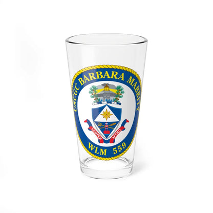 USCGC Barbara Mabrity WLM 559 (U.S. Coast Guard) Pint Glass 16oz-16oz-Go Mug Yourself