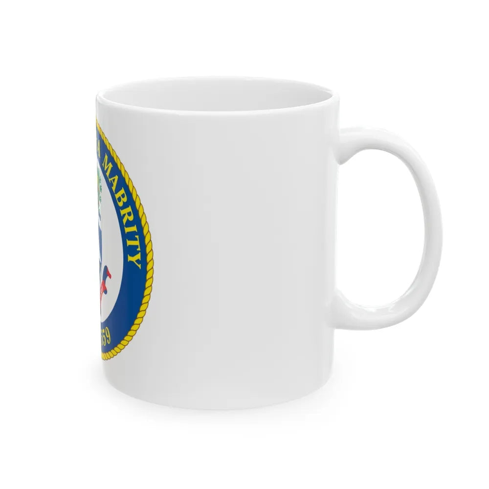 USCGC Barbara Mabrity WLM 559 (U.S. Coast Guard) White Coffee Mug-Go Mug Yourself