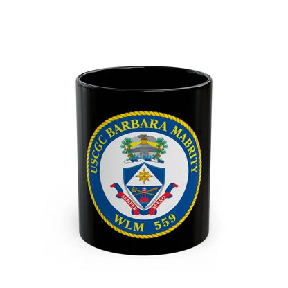 USCGC Barbara Mabrity WLM 559 (U.S. Coast Guard) Black Coffee Mug 11oz - Go Mug Yourself