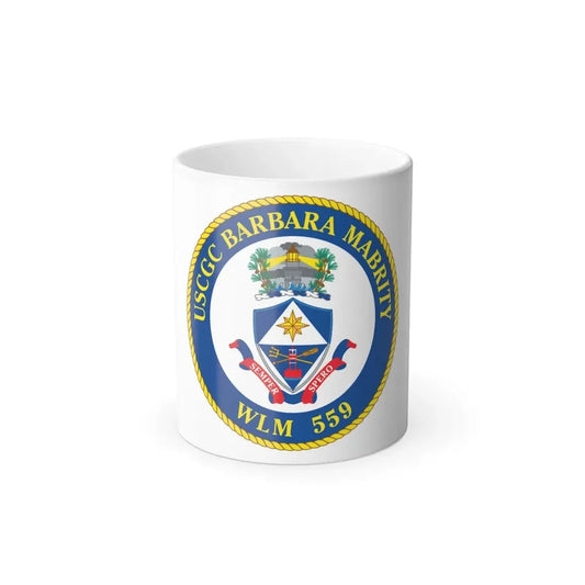 USCGC Barbara Mabrity WLM 559 (U.S. Coast Guard) Color Changing Coffee Mug 11oz - Go Mug Yourself