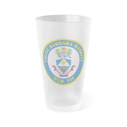 USCGC Barbara Mabrity WLM 559 (U.S. Coast Guard) Frosted Pint Glass 16oz Default Title - Go Mug Yourself