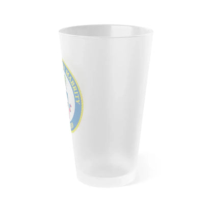 USCGC Barbara Mabrity WLM 559 (U.S. Coast Guard) Frosted Pint Glass 16oz - Go Mug Yourself