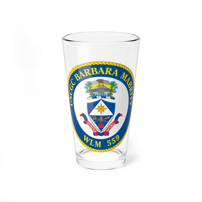 USCGC Barbara Mabrity WLM 559 (U.S. Coast Guard) Pint Glass 16oz 16oz - Go Mug Yourself