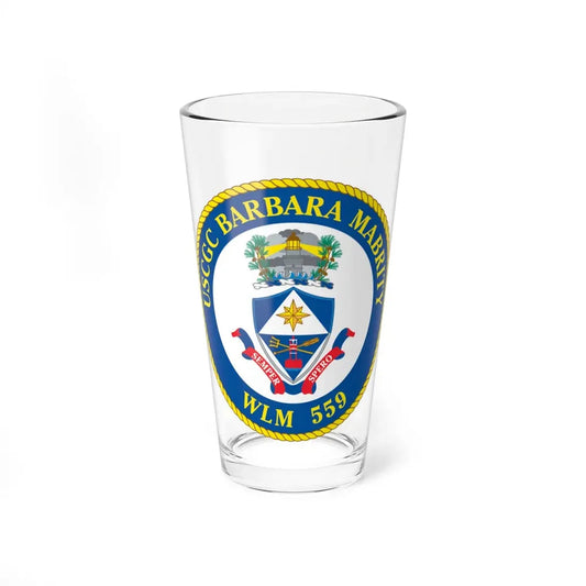 USCGC Barbara Mabrity WLM 559 (U.S. Coast Guard) Pint Glass 16oz 16oz - Go Mug Yourself
