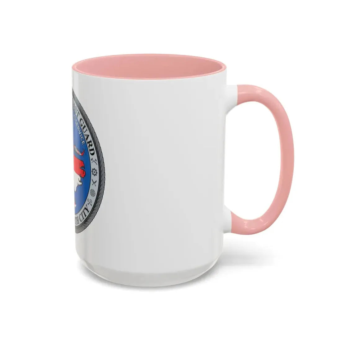 USCGC Base Elizabeth City (U.S. Coast Guard) Accent Coffee Mug - Go Mug Yourself