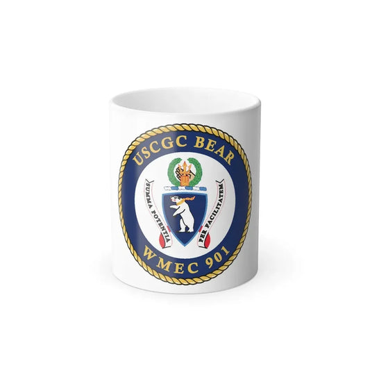 USCGC Bear WMEC 901 (U.S. Coast Guard) Color Changing Coffee Mug 11oz - Go Mug Yourself