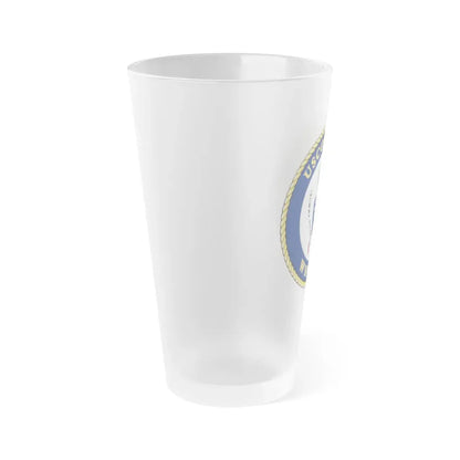 USCGC Bear WMEC 901 (U.S. Coast Guard) Frosted Pint Glass 16oz - Go Mug Yourself