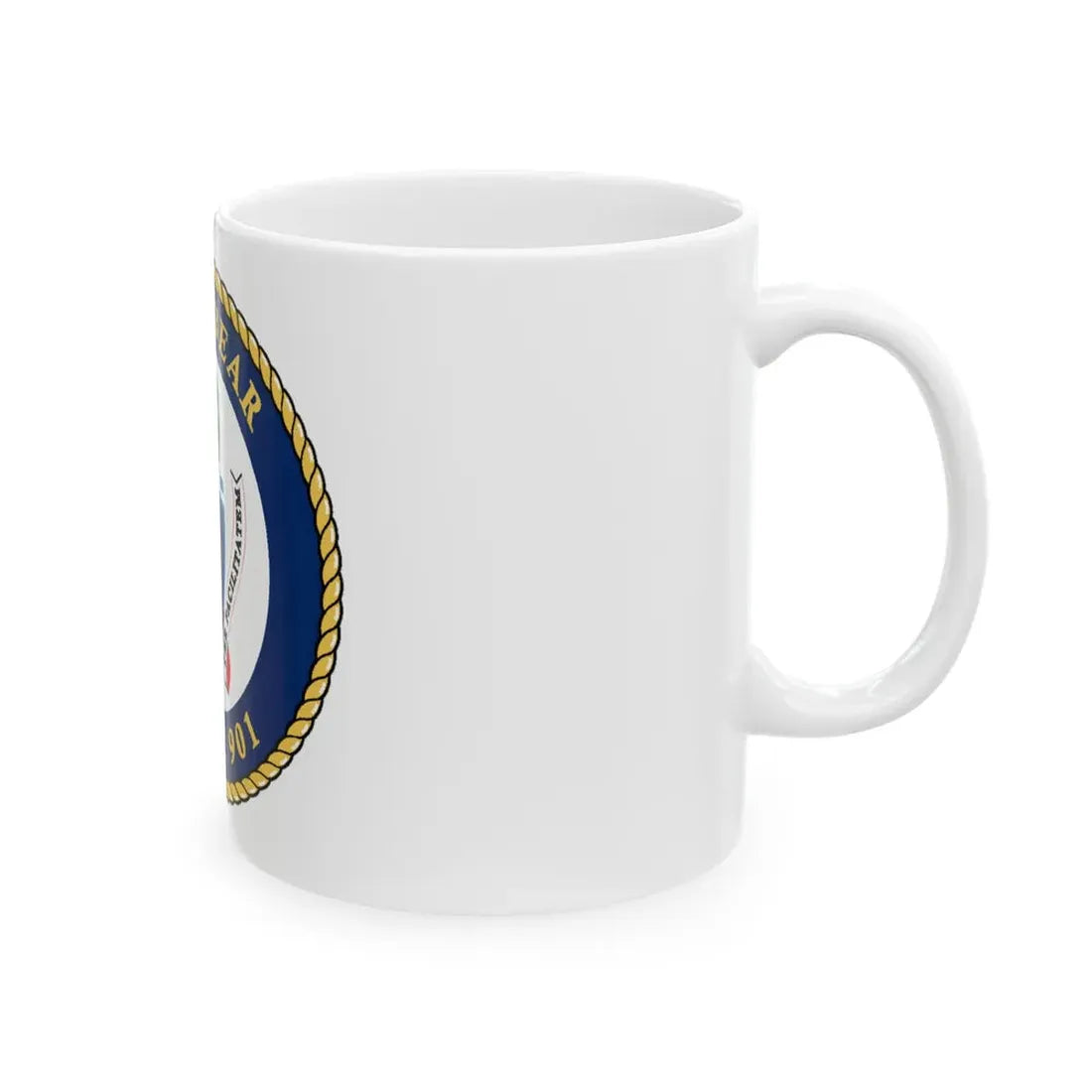 USCGC Bear WMEC 901 (U.S. Coast Guard) White Coffee Mug - Go Mug Yourself