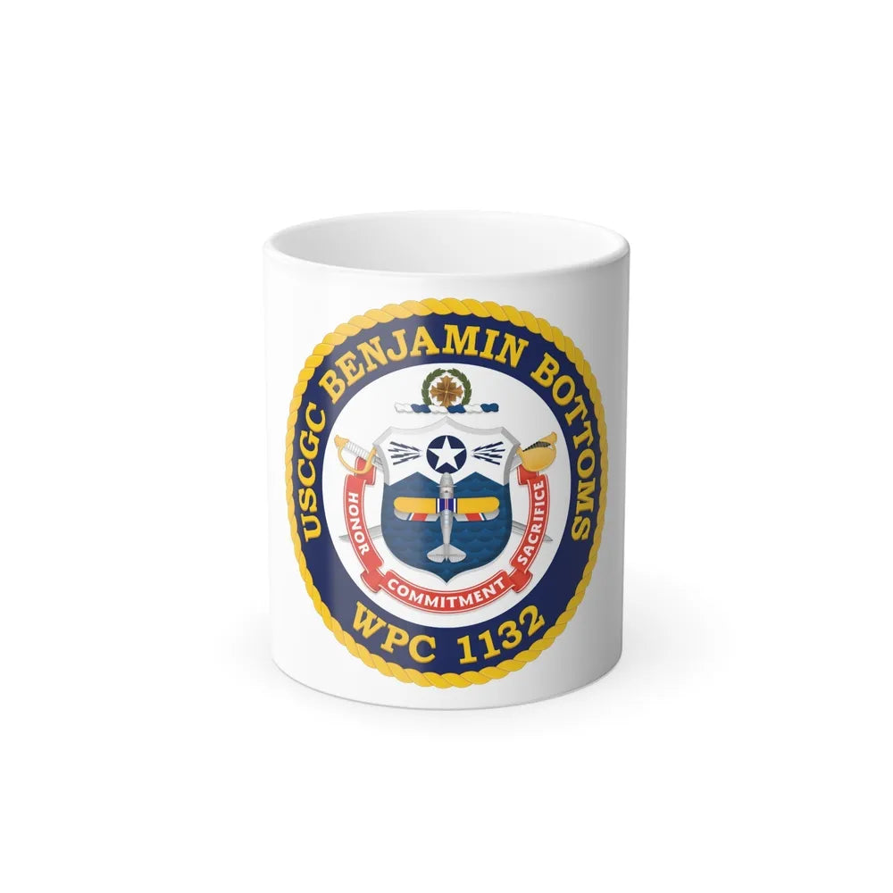 USCGC Benjamin Bottoms WPC 1132 (U.S. Coast Guard) Color Changing Mug 11oz-11oz-Go Mug Yourself