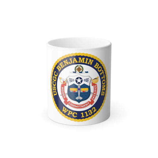 USCGC Benjamin Bottoms WPC 1132 (U.S. Coast Guard) Color Changing Mug 11oz-11oz-Go Mug Yourself