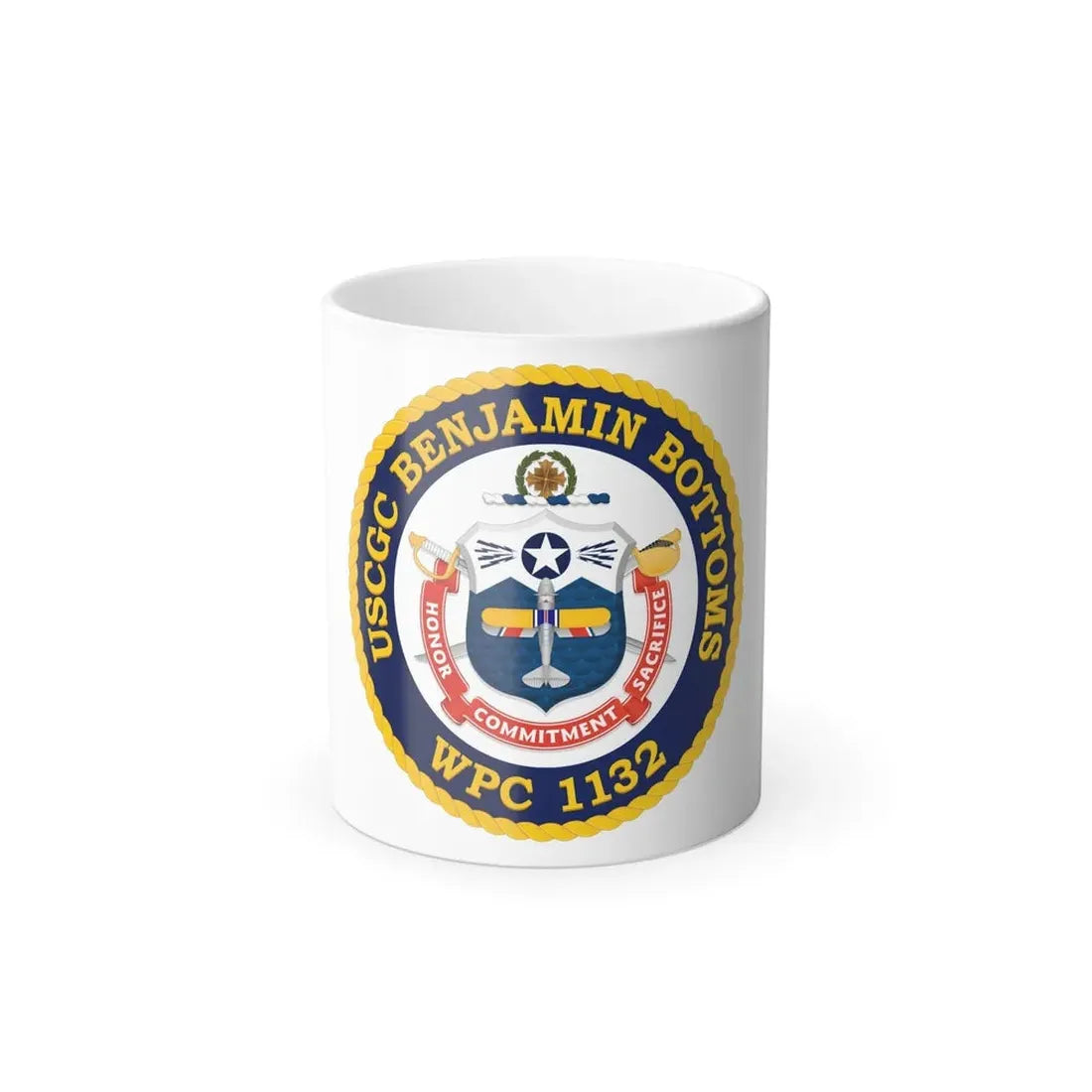 USCGC Benjamin Bottoms WPC 1132 (U.S. Coast Guard) Color Changing Coffee Mug 11oz - Go Mug Yourself