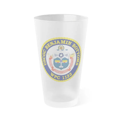 USCGC Benjamin Bottoms WPC 1132 (U.S. Coast Guard) Frosted Pint Glass 16oz Default Title - Go Mug Yourself