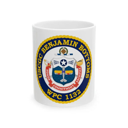 USCGC Benjamin Bottoms WPC 1132 (U.S. Coast Guard) White Coffee Mug 11oz - Go Mug Yourself