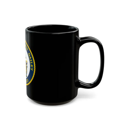 USCGC Benjamin Dailey WPC 1123 (U.S. Coast Guard) Black Coffee Mug-Go Mug Yourself