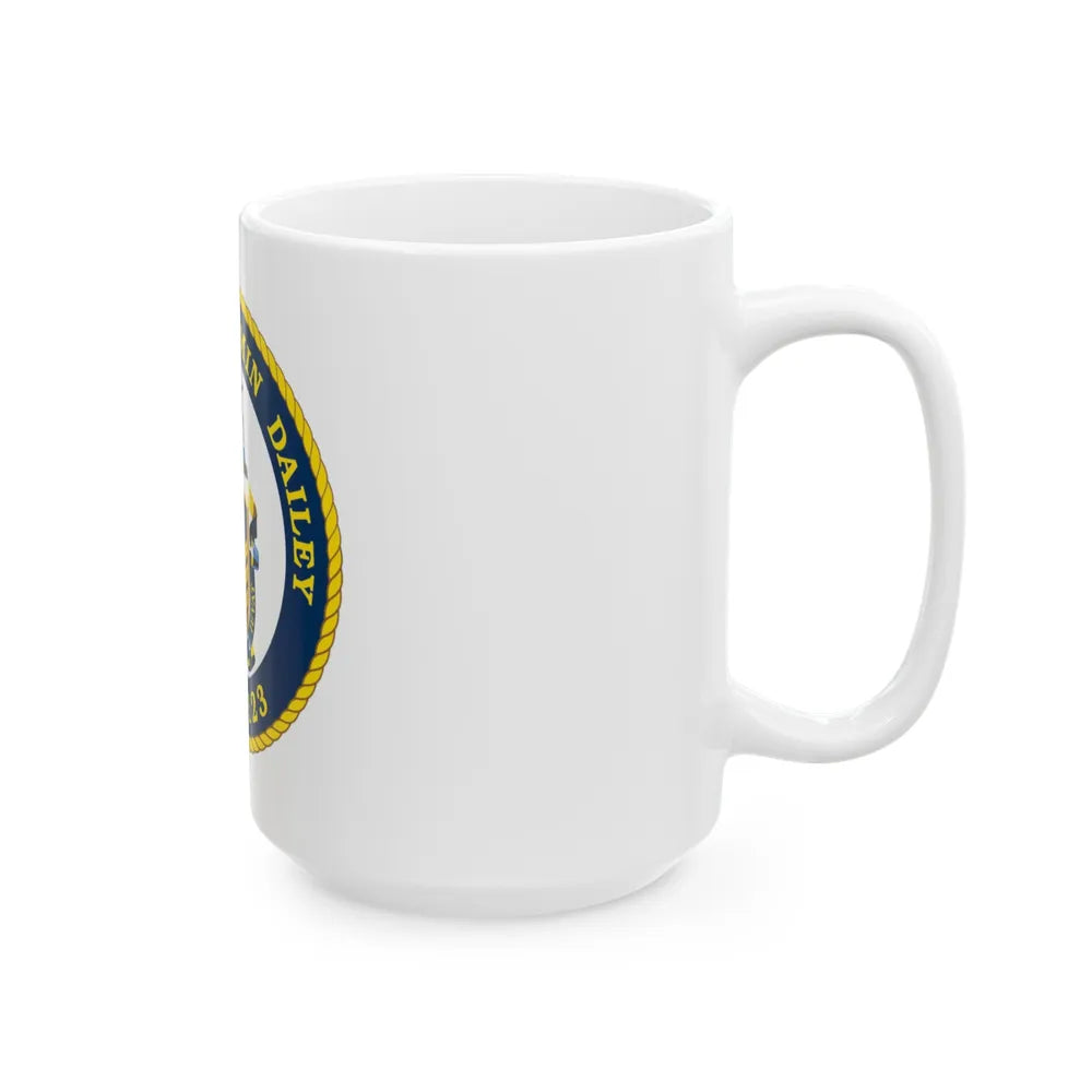 USCGC Benjamin Dailey WPC 1123 (U.S. Coast Guard) White Coffee Mug-Go Mug Yourself