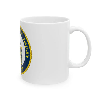 USCGC Benjamin Dailey WPC 1123 (U.S. Coast Guard) White Coffee Mug-Go Mug Yourself