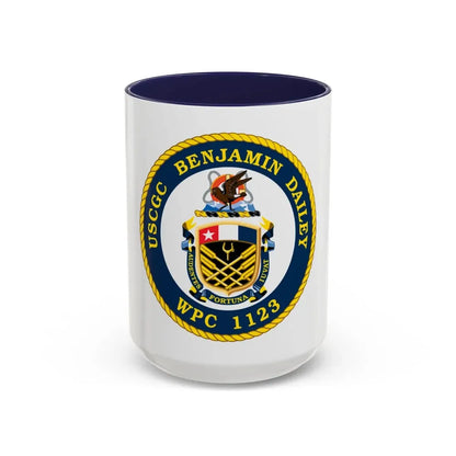 USCGC Benjamin Dailey WPC 1123 (U.S. Coast Guard) Accent Coffee Mug 15oz Navy - Go Mug Yourself