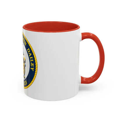 USCGC Benjamin Dailey WPC 1123 (U.S. Coast Guard) Accent Coffee Mug - Go Mug Yourself