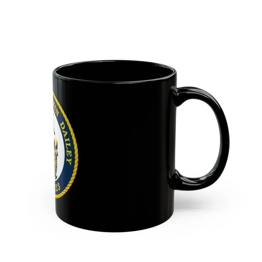 USCGC Benjamin Dailey WPC 1123 (U.S. Coast Guard) Black Coffee Mug - Go Mug Yourself