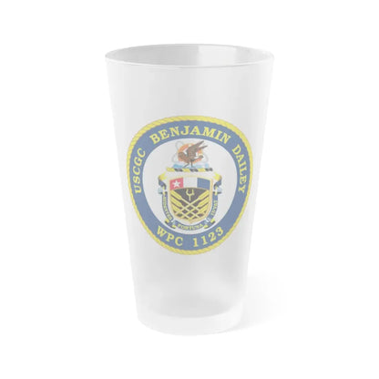 USCGC Benjamin Dailey WPC 1123 (U.S. Coast Guard) Frosted Pint Glass 16oz Default Title - Go Mug Yourself