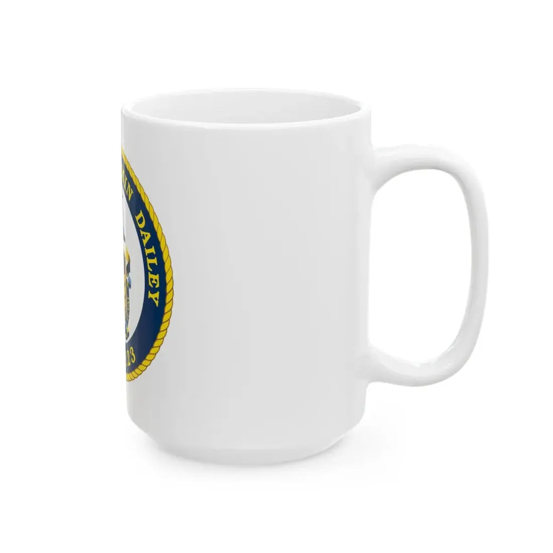 USCGC Benjamin Dailey WPC 1123 (U.S. Coast Guard) White Coffee Mug - Go Mug Yourself