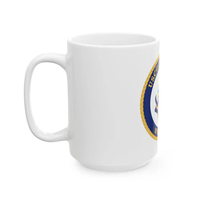 USCGC Bertholf WMSL 750 (U.S. Coast Guard) White Coffee Mug-Go Mug Yourself