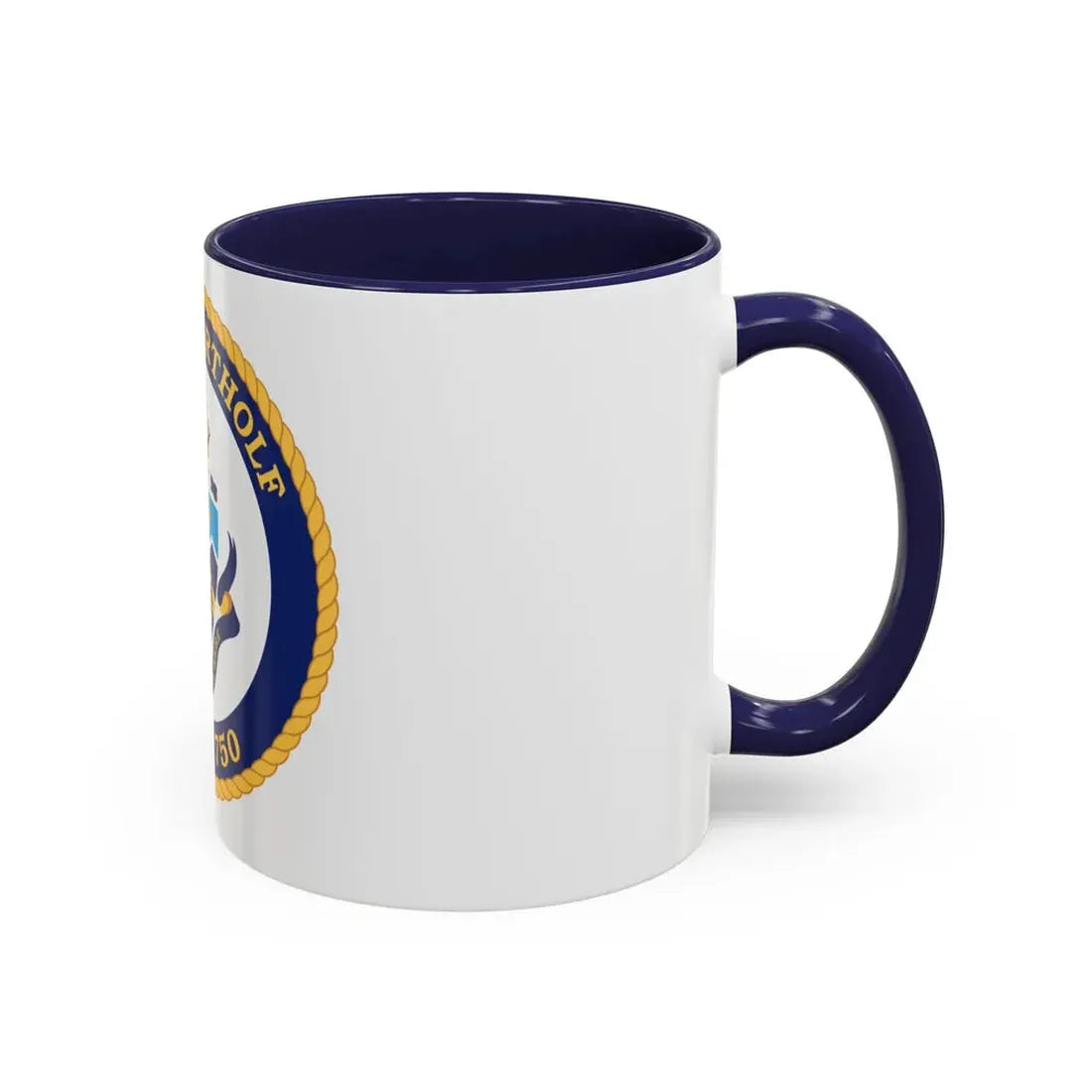 USCGC Bertholf WMSL 750 (U.S. Coast Guard) Accent Coffee Mug - Go Mug Yourself