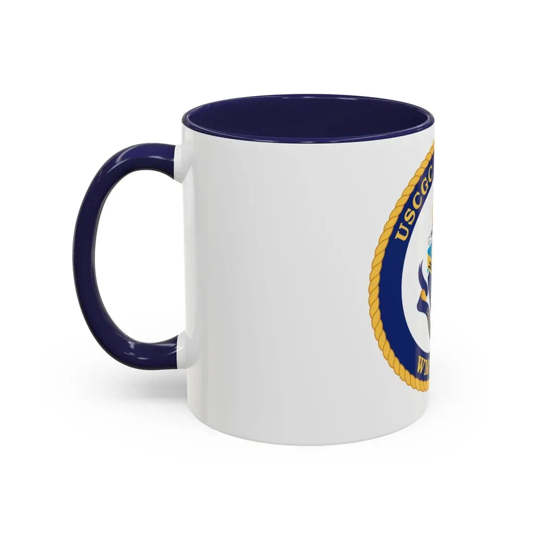 USCGC Bertholf WMSL 750 (U.S. Coast Guard) Accent Coffee Mug - Go Mug Yourself