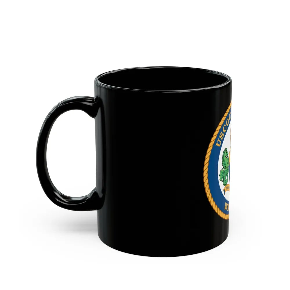 USCGC Campbell WMEC 909 (U.S. Coast Guard) Black Coffee Mug-Go Mug Yourself