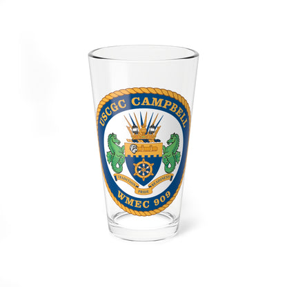 USCGC Campbell WMEC 909 (U.S. Coast Guard) Pint Glass 16oz-16oz-Go Mug Yourself