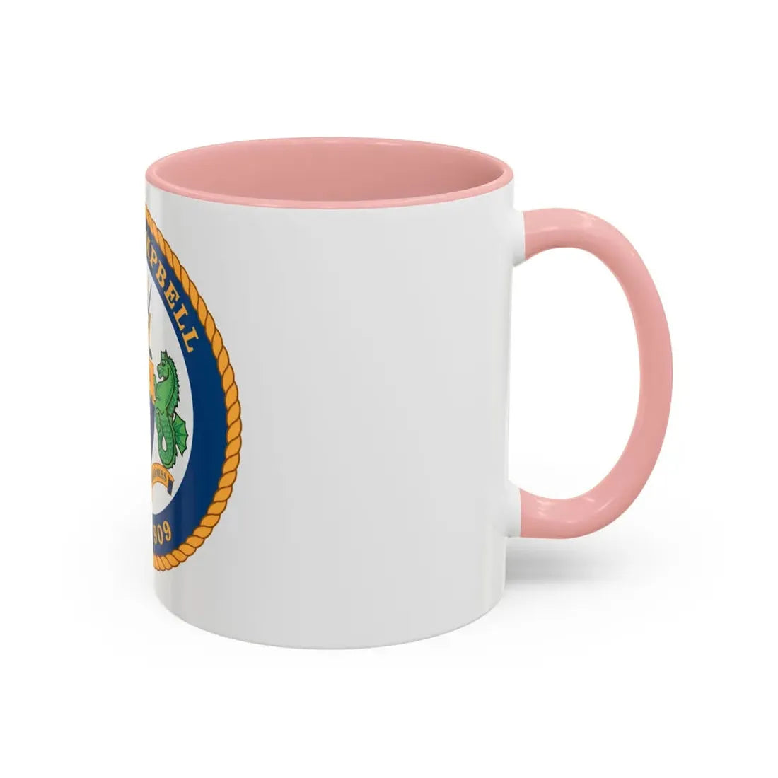 USCGC Campbell WMEC 909 (U.S. Coast Guard) Accent Coffee Mug - Go Mug Yourself