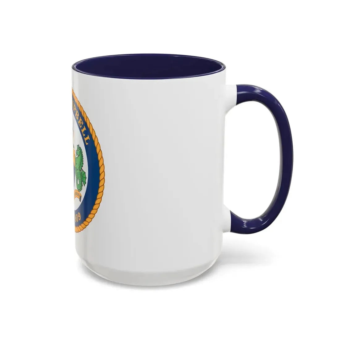 USCGC Campbell WMEC 909 (U.S. Coast Guard) Accent Coffee Mug - Go Mug Yourself