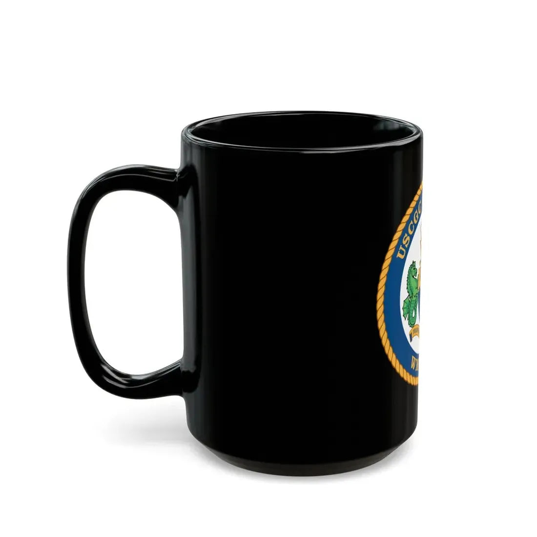 USCGC Campbell WMEC 909 (U.S. Coast Guard) Black Coffee Mug - Go Mug Yourself