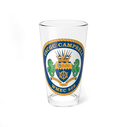 USCGC Campbell WMEC 909 (U.S. Coast Guard) Pint Glass 16oz 16oz - Go Mug Yourself