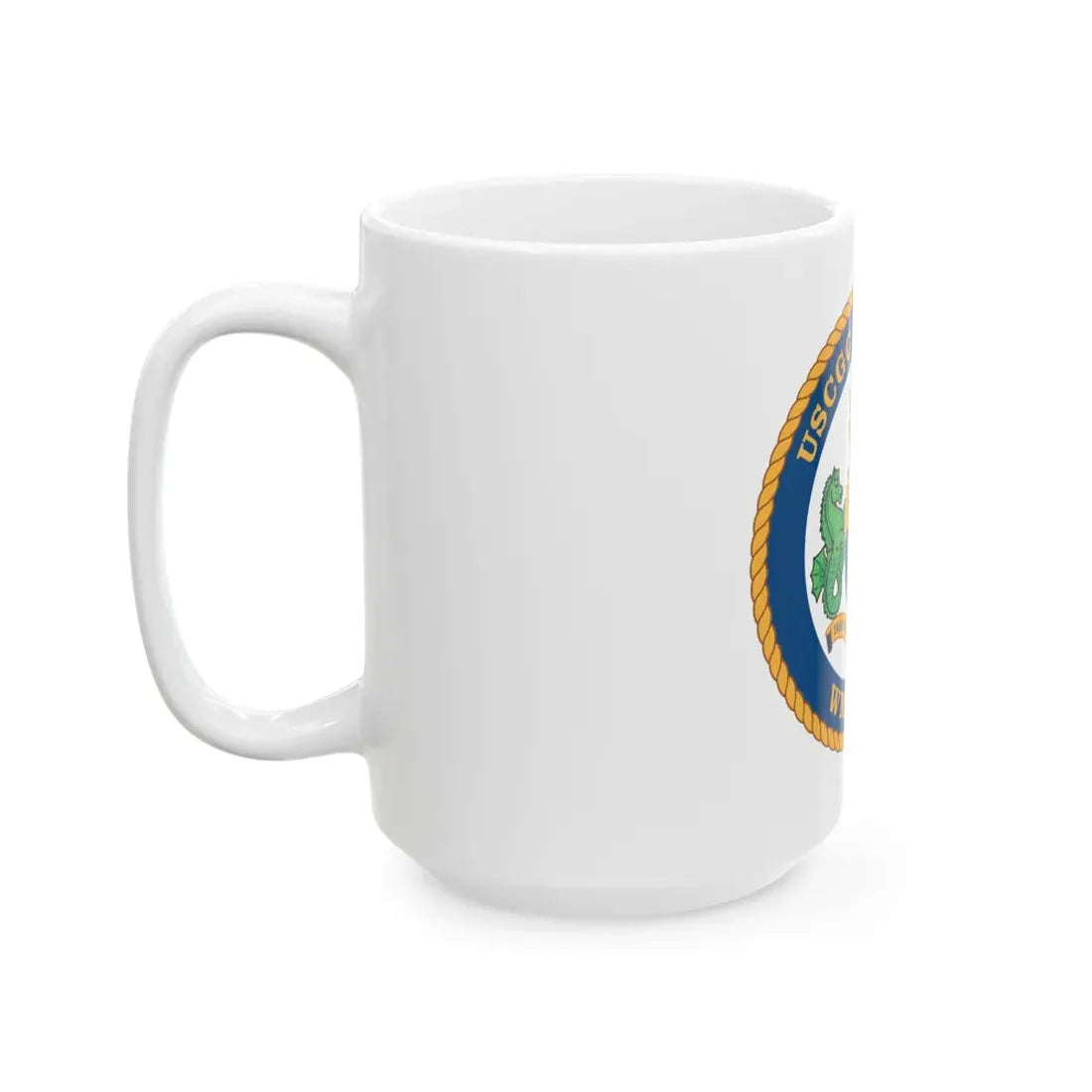 USCGC Campbell WMEC 909 (U.S. Coast Guard) White Coffee Mug - Go Mug Yourself