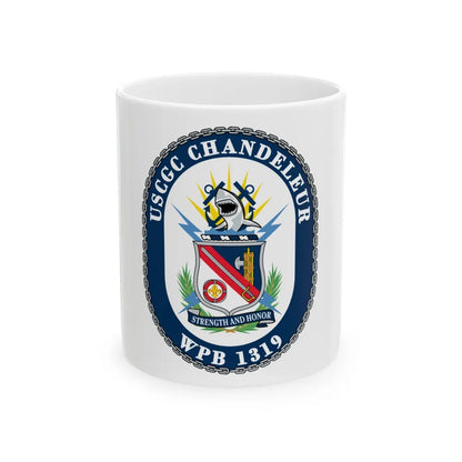 USCGC Chandeleur WPB 1319 (U.S. Coast Guard) White Coffee Mug-11oz-Go Mug Yourself