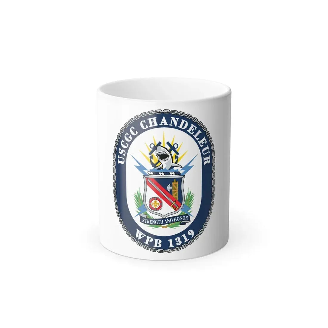 USCGC Chandeleur WPB 1319 (U.S. Coast Guard) Color Changing Coffee Mug 11oz - Go Mug Yourself
