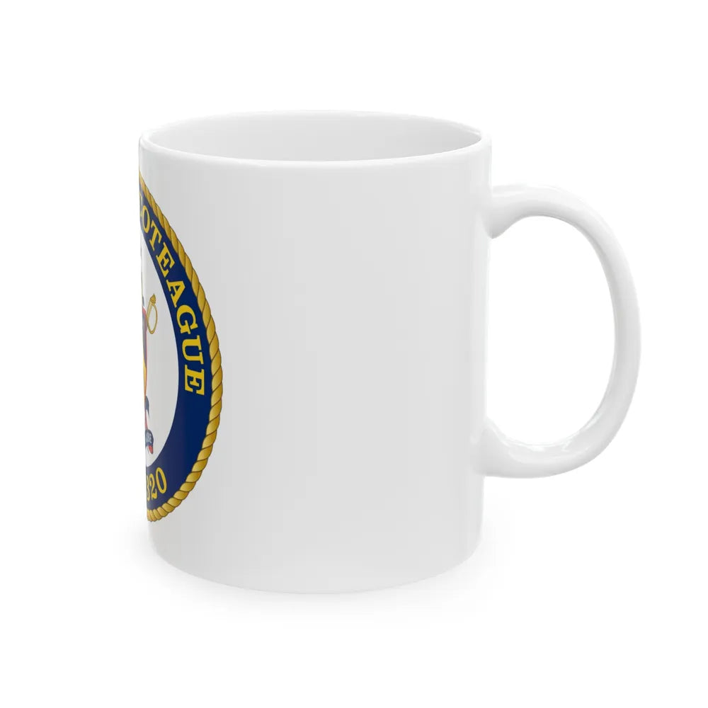 USCGC Chincoteague WPB 1320 (U.S. Coast Guard) White Coffee Mug-Go Mug Yourself