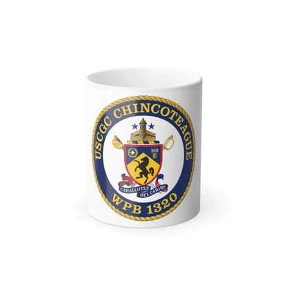 USCGC Chincoteague WPB 1320 (U.S. Coast Guard) Color Changing Coffee Mug 11oz - Go Mug Yourself