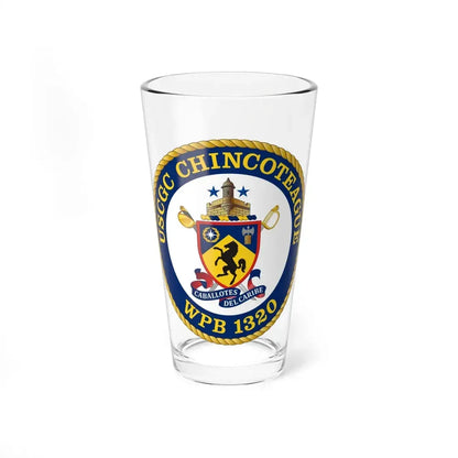 USCGC Chincoteague WPB 1320 (U.S. Coast Guard) Pint Glass 16oz 16oz - Go Mug Yourself