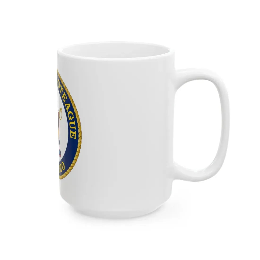 USCGC Chincoteague WPB 1320 (U.S. Coast Guard) White Coffee Mug - Go Mug Yourself