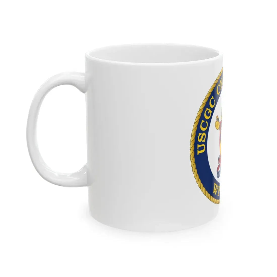 USCGC Chincoteague WPB 1320 (U.S. Coast Guard) White Coffee Mug - Go Mug Yourself