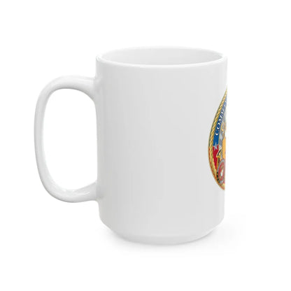 USCGC Command Task Force (U.S. Coast Guard) White Coffee Mug-Go Mug Yourself